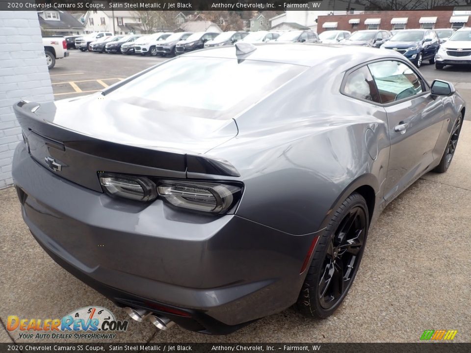 2020 Chevrolet Camaro SS Coupe Satin Steel Metallic / Jet Black Photo #4