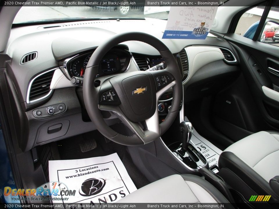 2020 Chevrolet Trax Premier AWD Pacific Blue Metallic / Jet Black/­Light Ash Photo #6