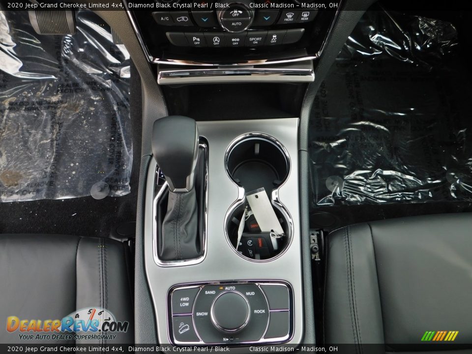 2020 Jeep Grand Cherokee Limited 4x4 Diamond Black Crystal Pearl / Black Photo #18