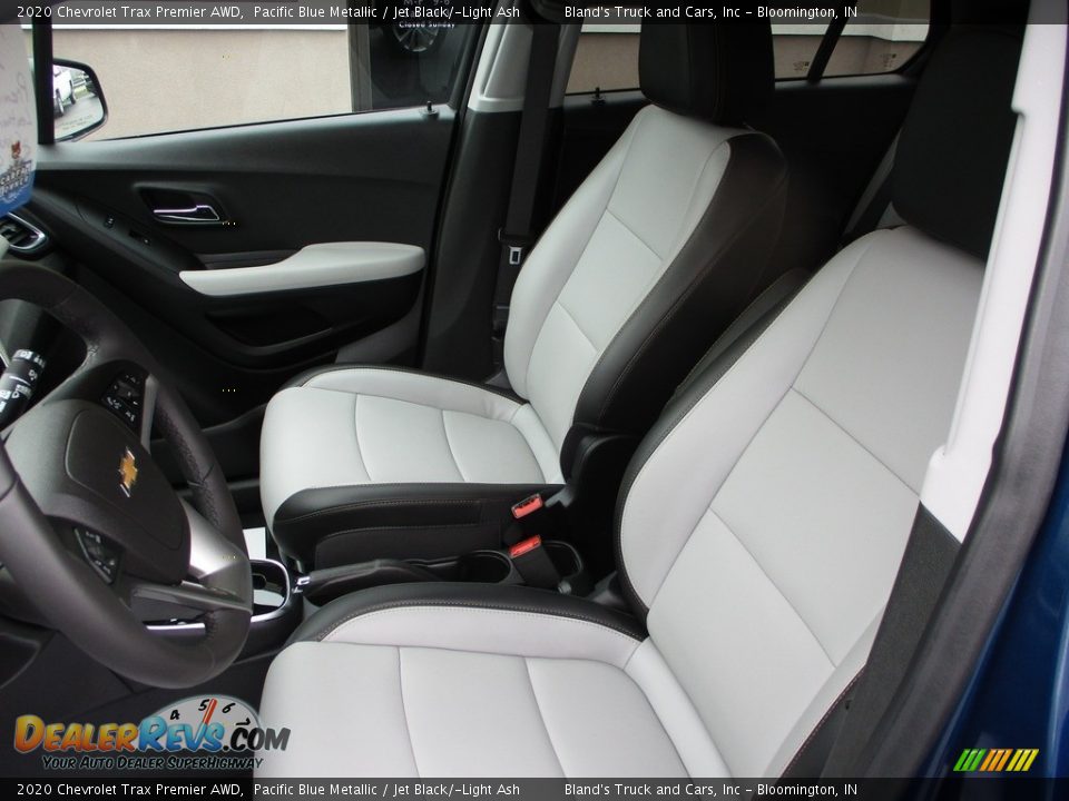 2020 Chevrolet Trax Premier AWD Pacific Blue Metallic / Jet Black/­Light Ash Photo #7