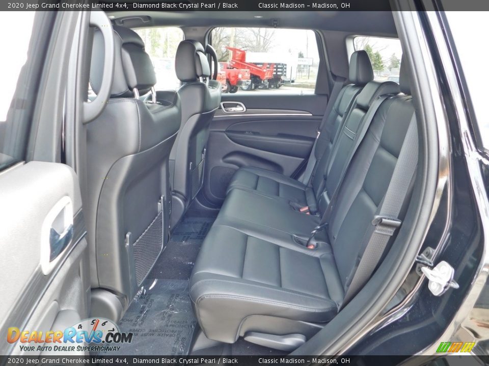 2020 Jeep Grand Cherokee Limited 4x4 Diamond Black Crystal Pearl / Black Photo #19