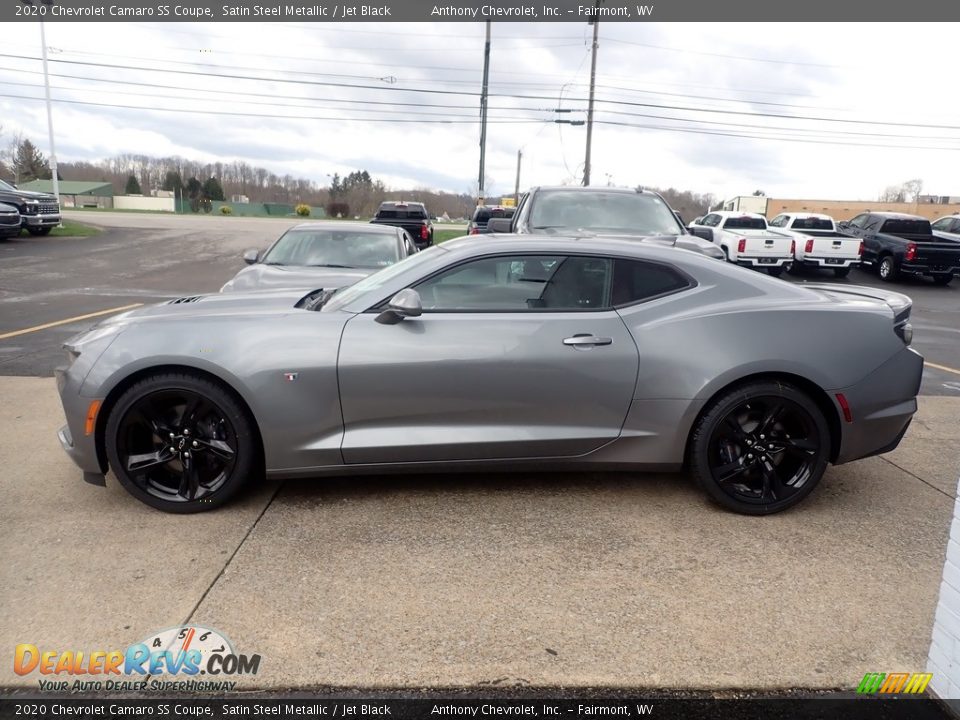 Satin Steel Metallic 2020 Chevrolet Camaro SS Coupe Photo #7