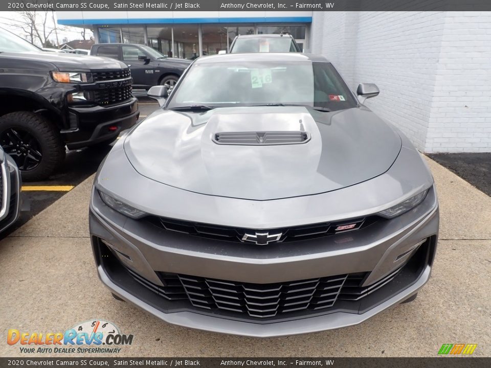 Satin Steel Metallic 2020 Chevrolet Camaro SS Coupe Photo #9