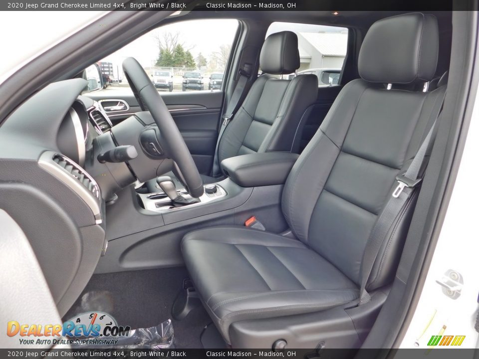 2020 Jeep Grand Cherokee Limited 4x4 Bright White / Black Photo #2