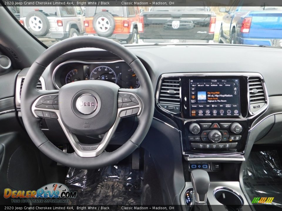 2020 Jeep Grand Cherokee Limited 4x4 Bright White / Black Photo #3