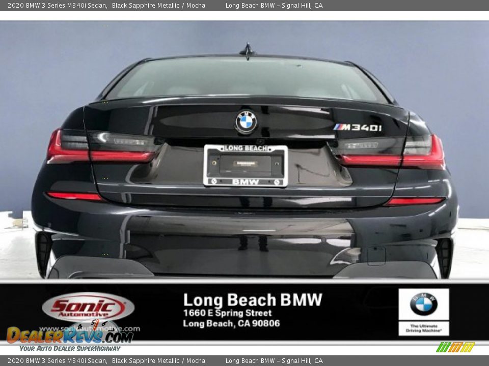 2020 BMW 3 Series M340i Sedan Black Sapphire Metallic / Mocha Photo #4