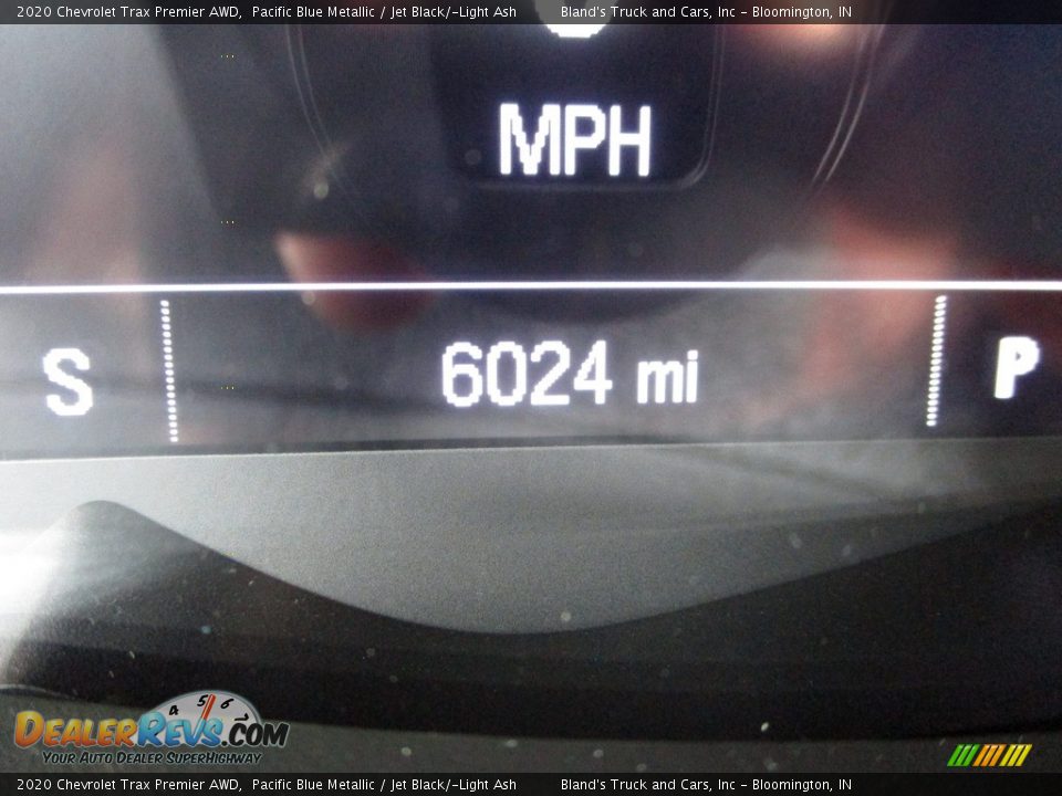 2020 Chevrolet Trax Premier AWD Pacific Blue Metallic / Jet Black/­Light Ash Photo #16
