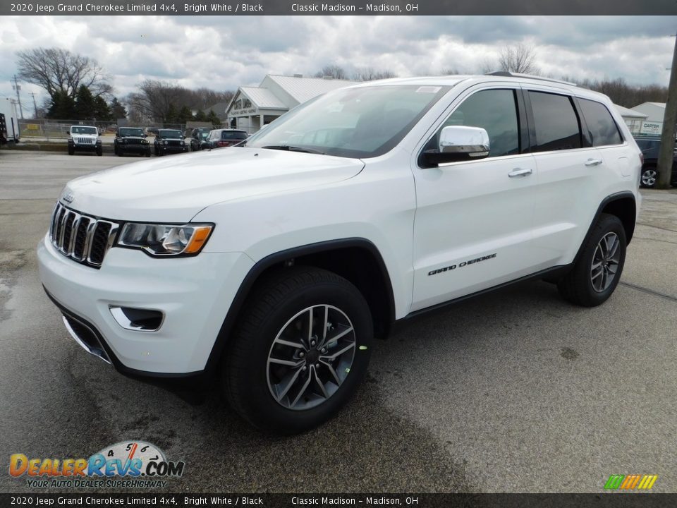 2020 Jeep Grand Cherokee Limited 4x4 Bright White / Black Photo #5