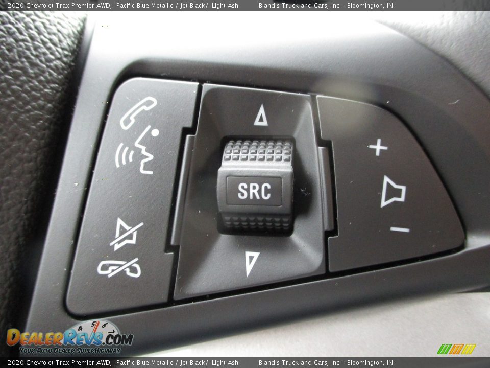 2020 Chevrolet Trax Premier AWD Pacific Blue Metallic / Jet Black/­Light Ash Photo #18