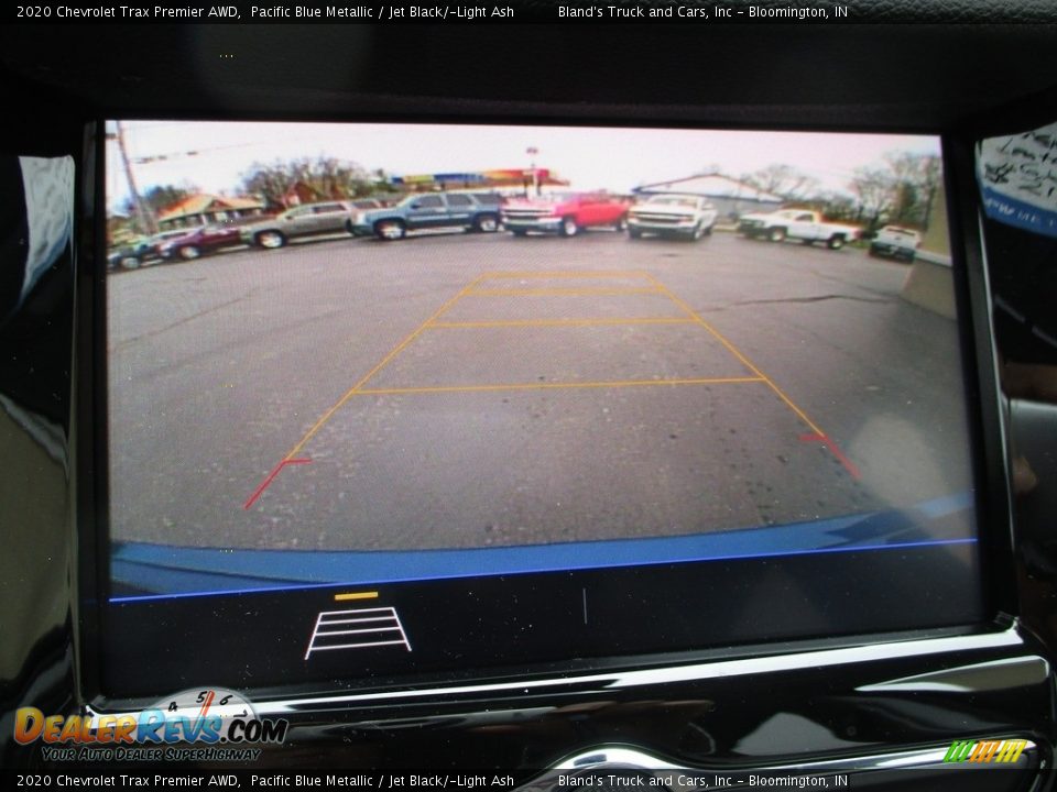 2020 Chevrolet Trax Premier AWD Pacific Blue Metallic / Jet Black/­Light Ash Photo #21
