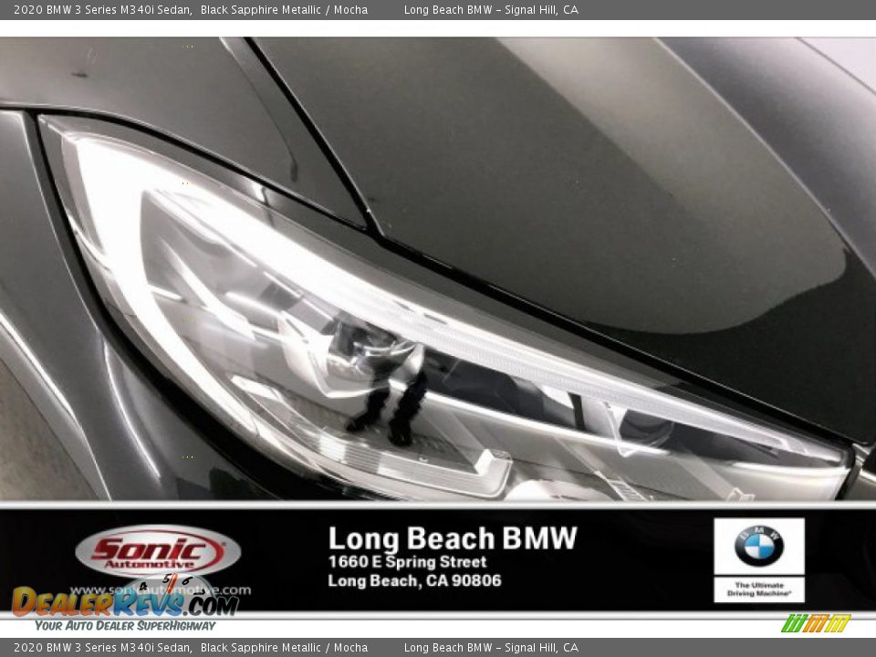 2020 BMW 3 Series M340i Sedan Black Sapphire Metallic / Mocha Photo #13