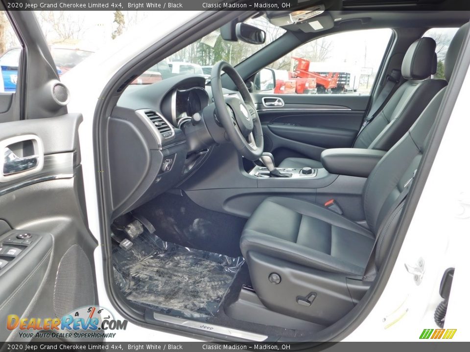 2020 Jeep Grand Cherokee Limited 4x4 Bright White / Black Photo #11