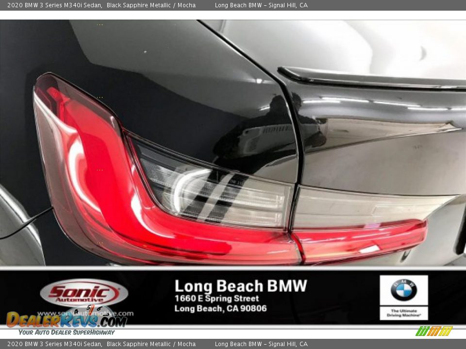 2020 BMW 3 Series M340i Sedan Black Sapphire Metallic / Mocha Photo #14
