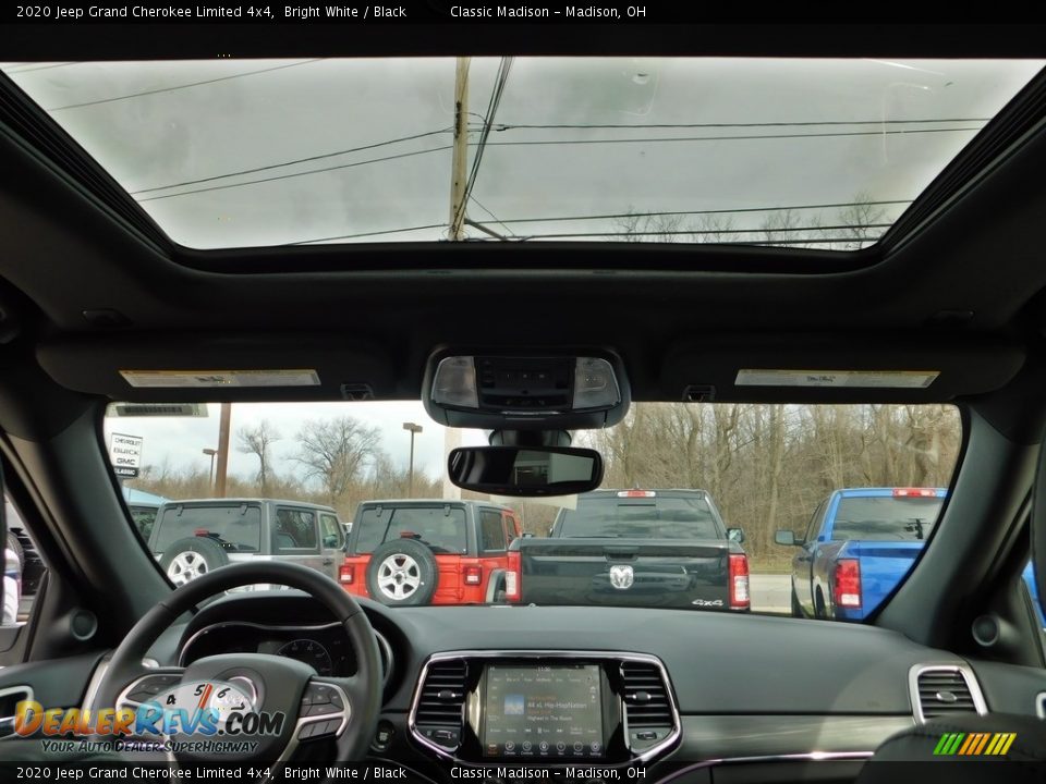 2020 Jeep Grand Cherokee Limited 4x4 Bright White / Black Photo #12