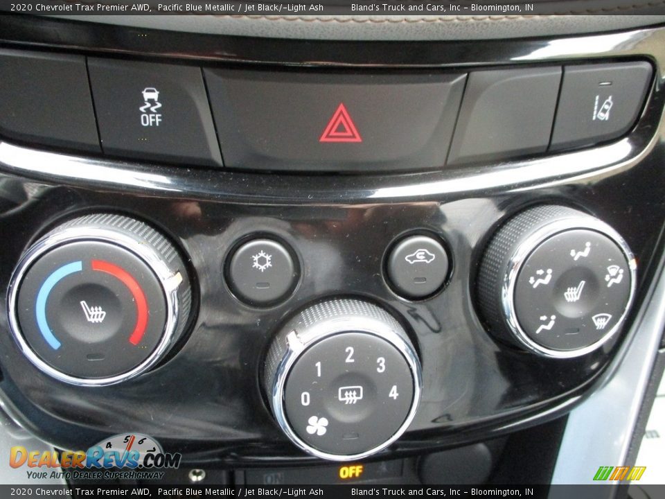 2020 Chevrolet Trax Premier AWD Pacific Blue Metallic / Jet Black/­Light Ash Photo #23