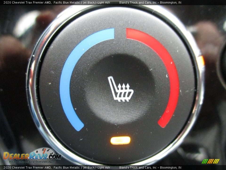 2020 Chevrolet Trax Premier AWD Pacific Blue Metallic / Jet Black/­Light Ash Photo #24