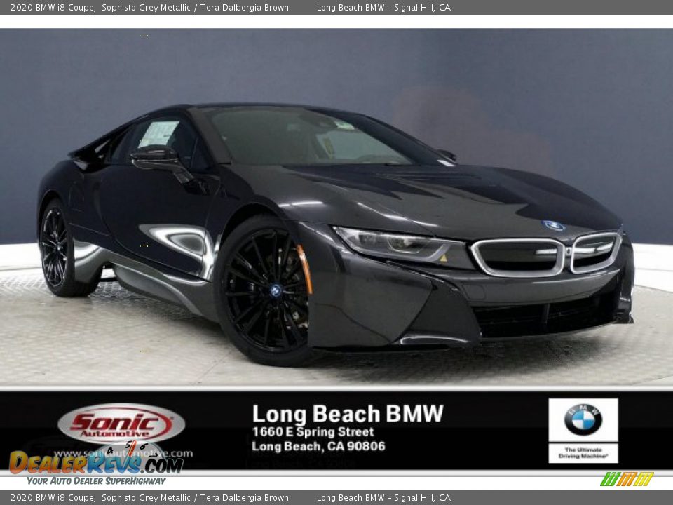 2020 BMW i8 Coupe Sophisto Grey Metallic / Tera Dalbergia Brown Photo #1