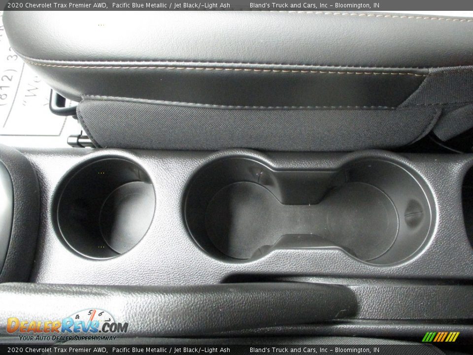 2020 Chevrolet Trax Premier AWD Pacific Blue Metallic / Jet Black/­Light Ash Photo #27