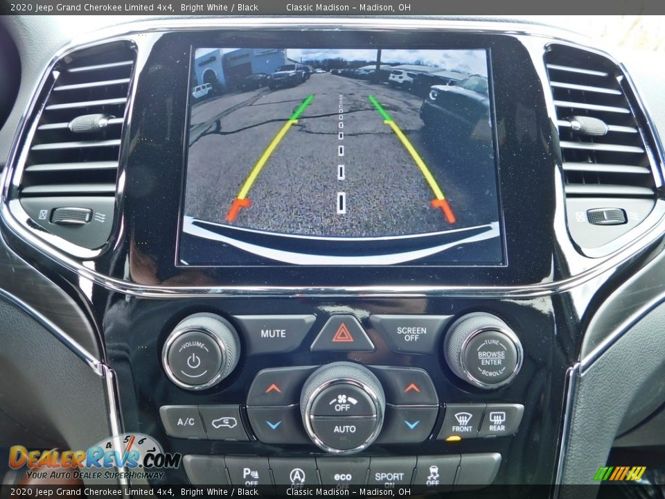 2020 Jeep Grand Cherokee Limited 4x4 Bright White / Black Photo #17