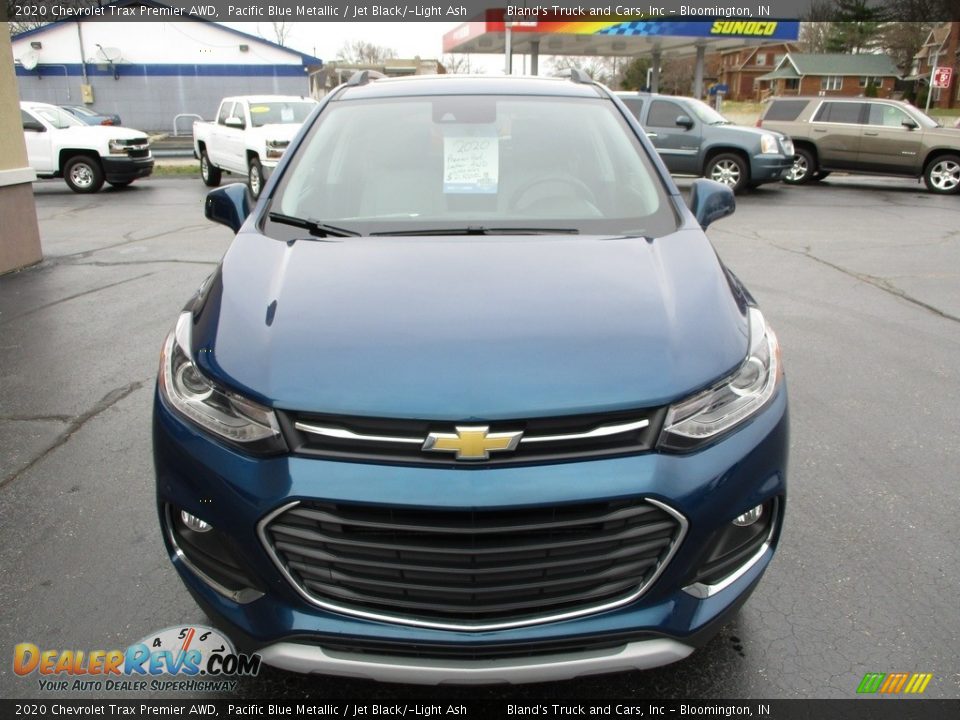2020 Chevrolet Trax Premier AWD Pacific Blue Metallic / Jet Black/­Light Ash Photo #31