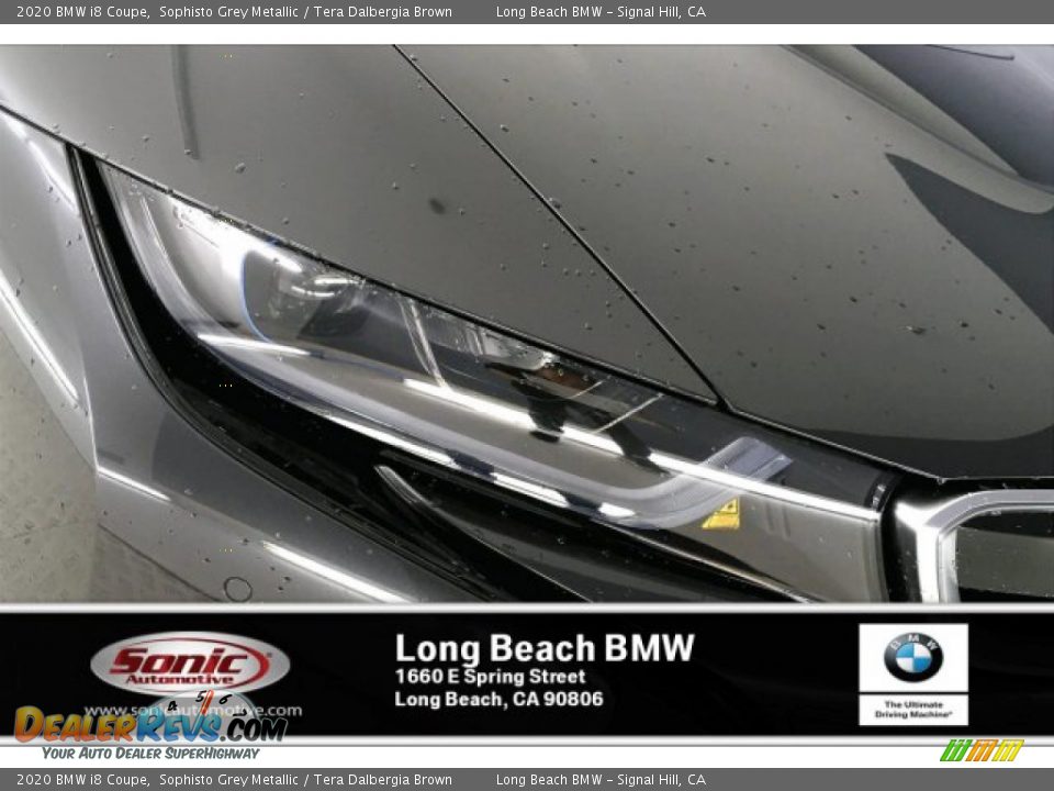 2020 BMW i8 Coupe Sophisto Grey Metallic / Tera Dalbergia Brown Photo #14