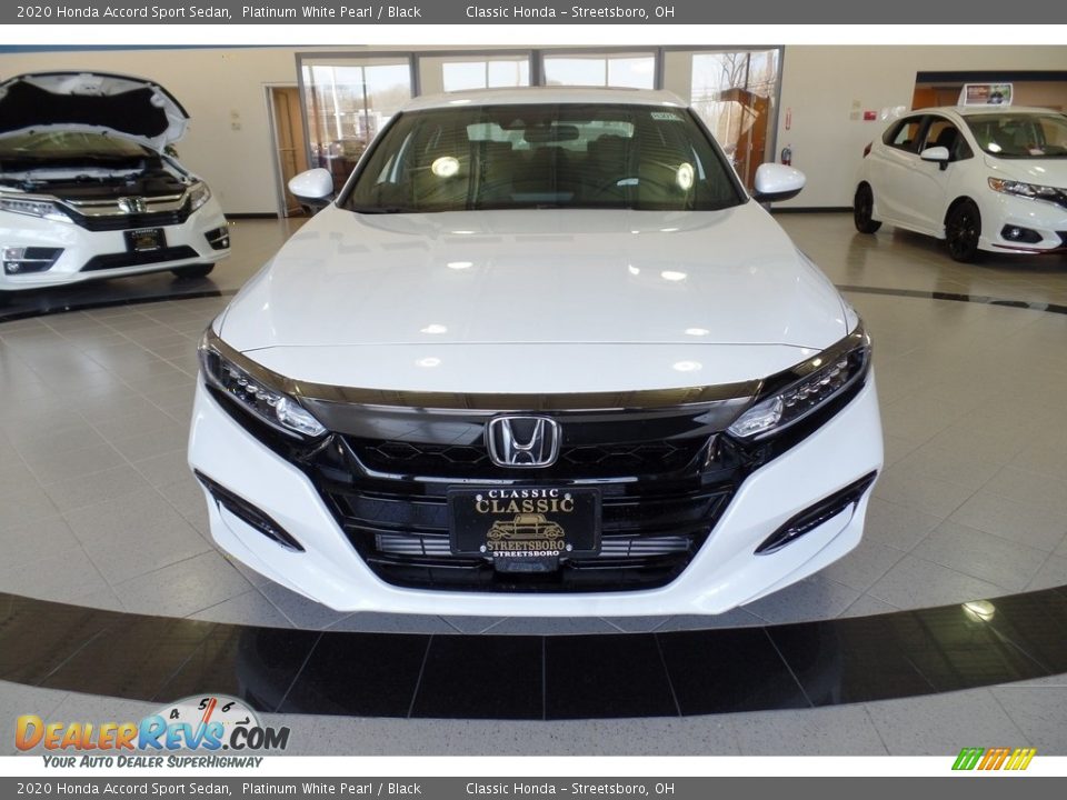 2020 Honda Accord Sport Sedan Platinum White Pearl / Black Photo #2