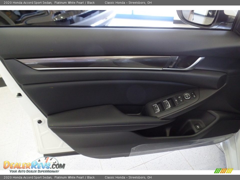 2020 Honda Accord Sport Sedan Platinum White Pearl / Black Photo #9
