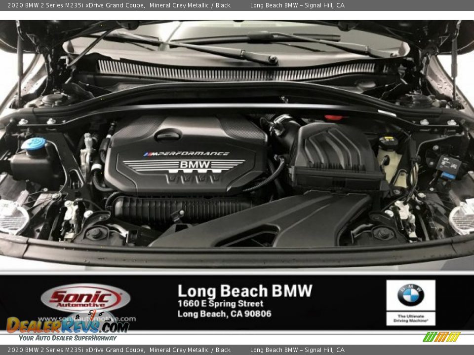 2020 BMW 2 Series M235i xDrive Grand Coupe Mineral Grey Metallic / Black Photo #10