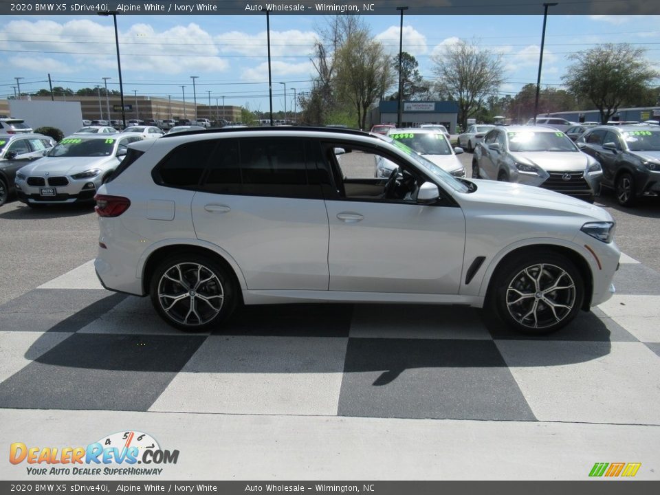 2020 BMW X5 sDrive40i Alpine White / Ivory White Photo #3