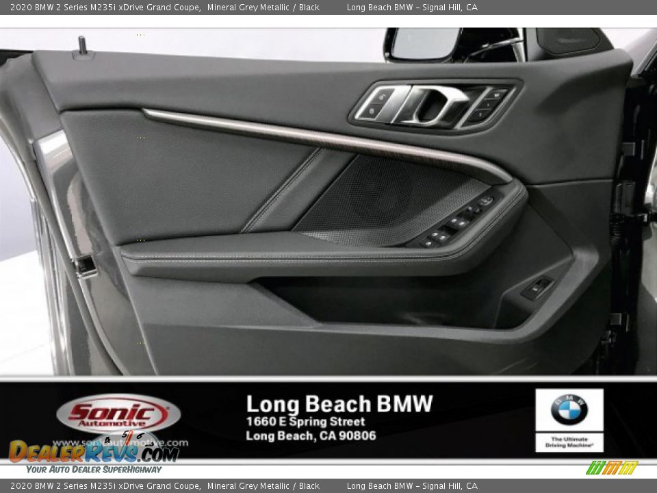 2020 BMW 2 Series M235i xDrive Grand Coupe Mineral Grey Metallic / Black Photo #13