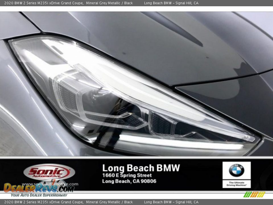 2020 BMW 2 Series M235i xDrive Grand Coupe Mineral Grey Metallic / Black Photo #14