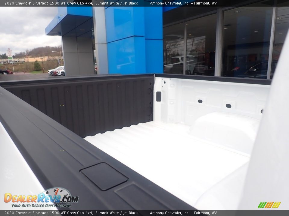 2020 Chevrolet Silverado 1500 WT Crew Cab 4x4 Summit White / Jet Black Photo #11