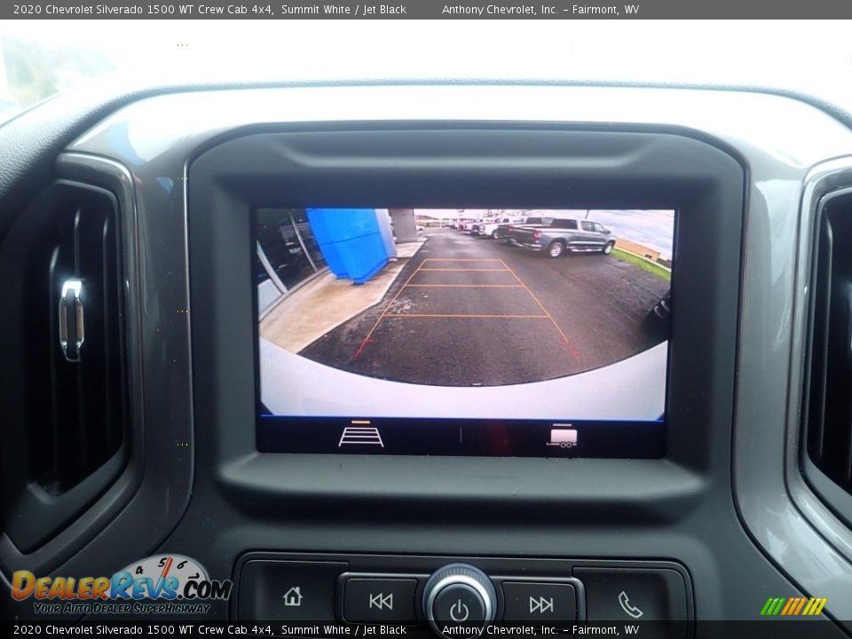2020 Chevrolet Silverado 1500 WT Crew Cab 4x4 Summit White / Jet Black Photo #16
