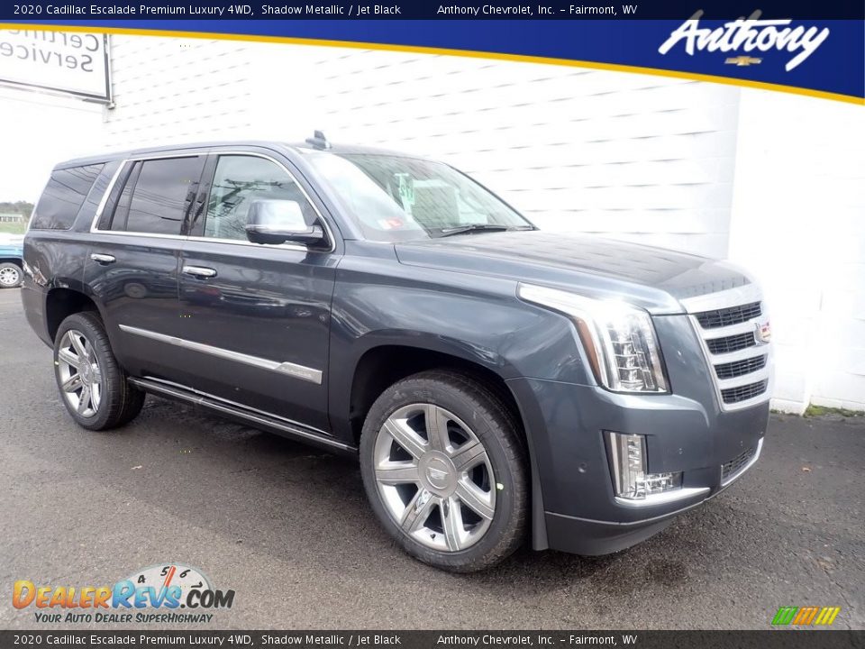 2020 Cadillac Escalade Premium Luxury 4WD Shadow Metallic / Jet Black Photo #1