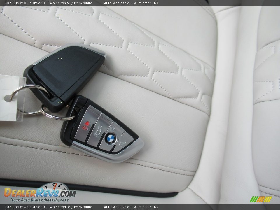 2020 BMW X5 sDrive40i Alpine White / Ivory White Photo #20