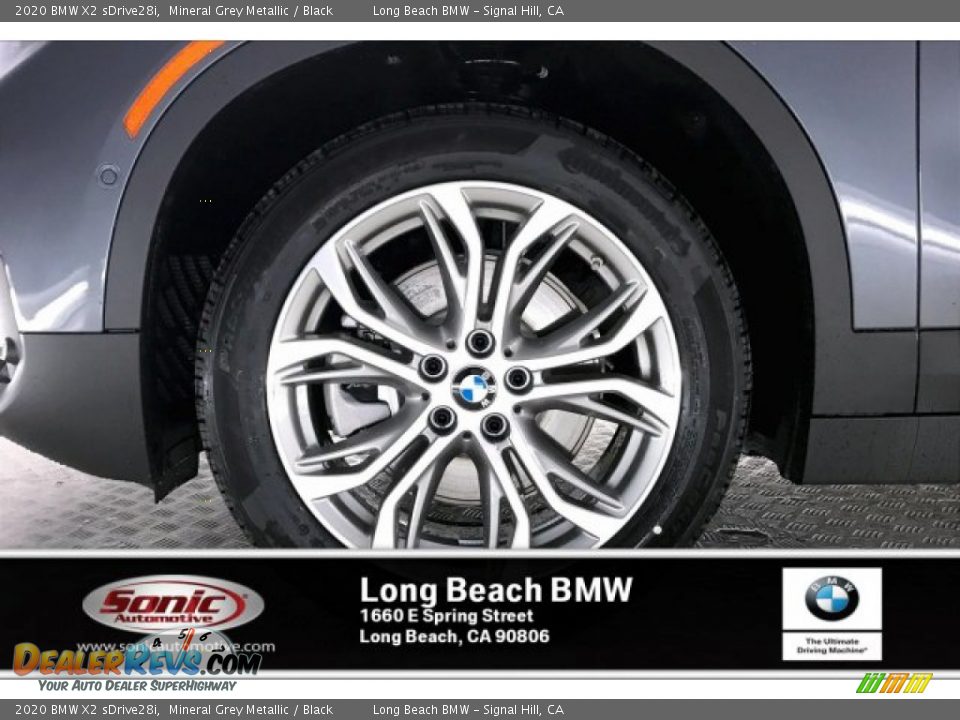 2020 BMW X2 sDrive28i Mineral Grey Metallic / Black Photo #12