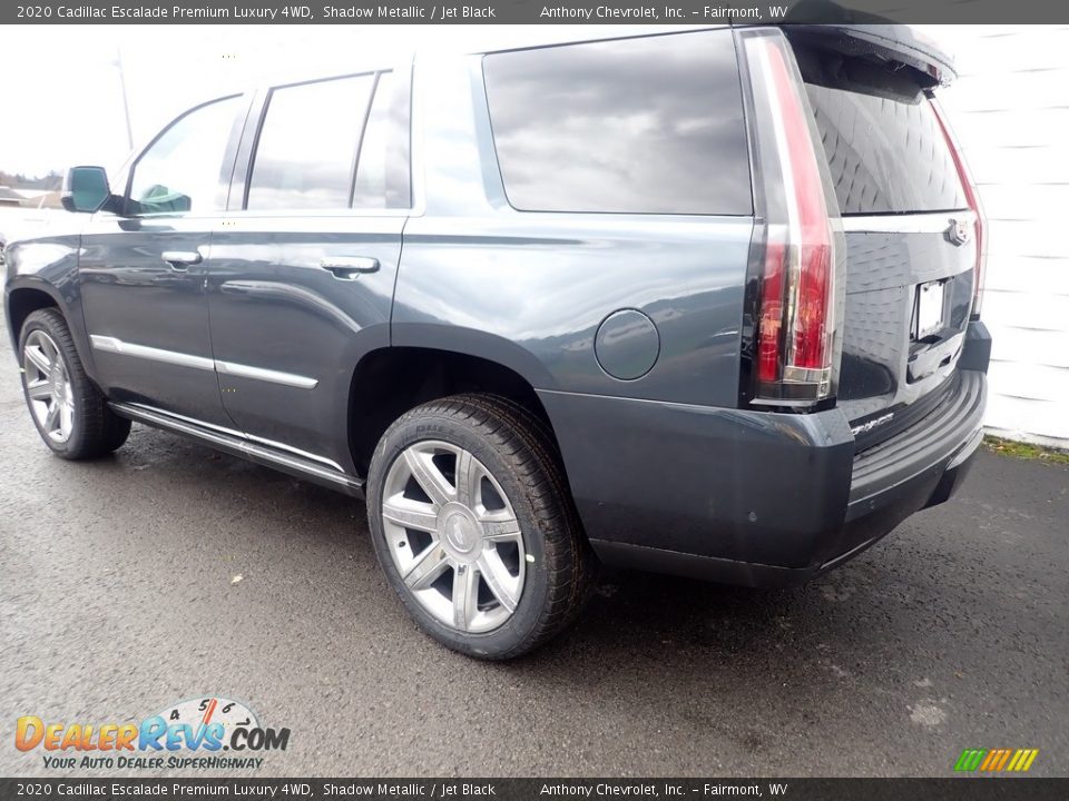 2020 Cadillac Escalade Premium Luxury 4WD Shadow Metallic / Jet Black Photo #6