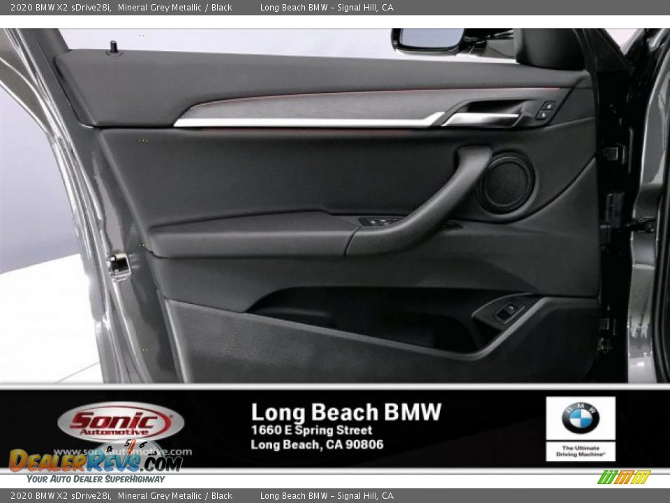 2020 BMW X2 sDrive28i Mineral Grey Metallic / Black Photo #13
