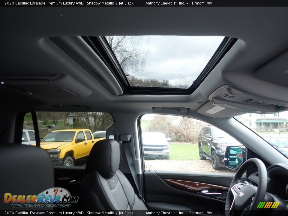 2020 Cadillac Escalade Premium Luxury 4WD Shadow Metallic / Jet Black Photo #11