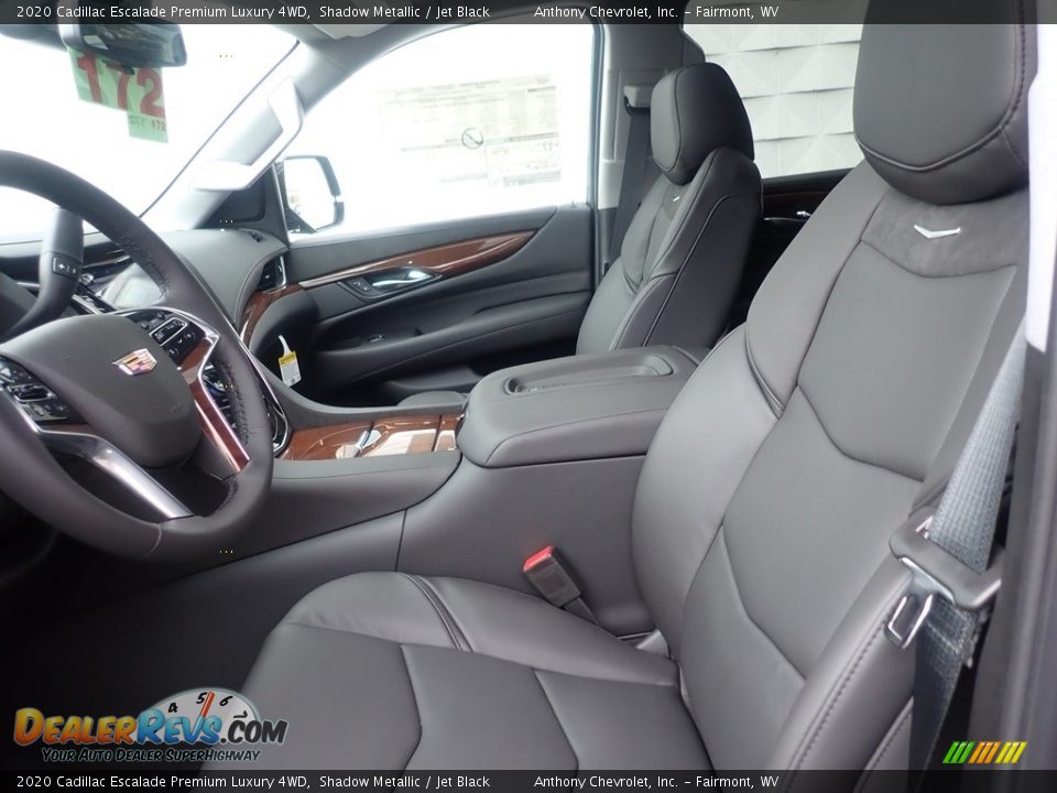 2020 Cadillac Escalade Premium Luxury 4WD Shadow Metallic / Jet Black Photo #12