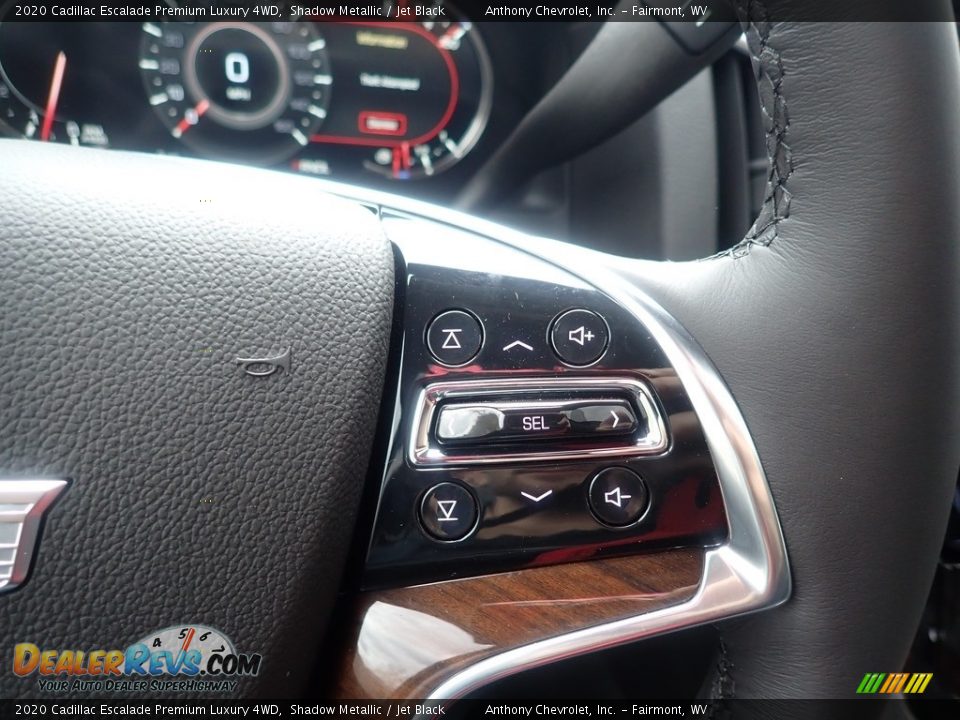 2020 Cadillac Escalade Premium Luxury 4WD Shadow Metallic / Jet Black Photo #17
