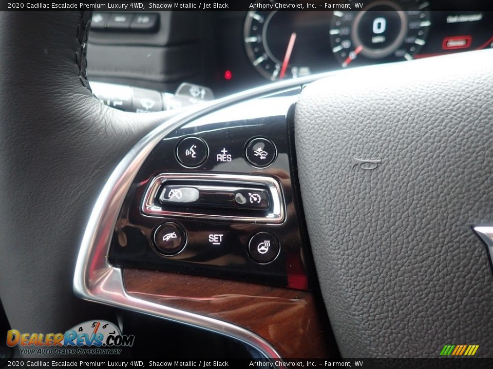 2020 Cadillac Escalade Premium Luxury 4WD Shadow Metallic / Jet Black Photo #18