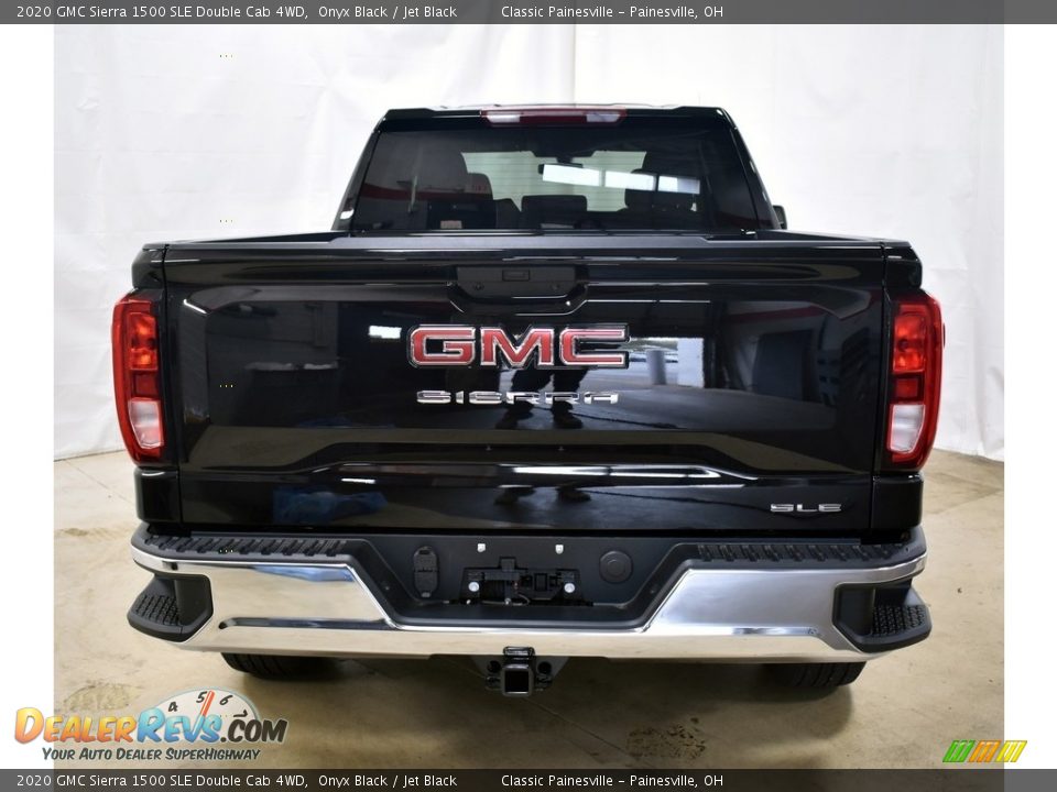 2020 GMC Sierra 1500 SLE Double Cab 4WD Onyx Black / Jet Black Photo #3