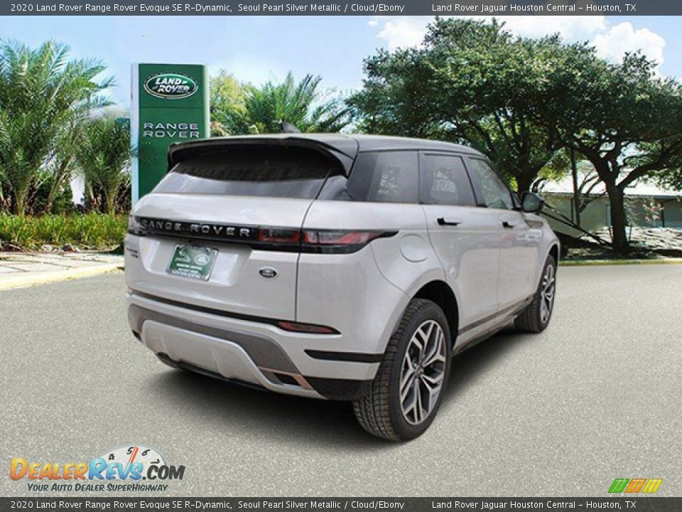 2020 Land Rover Range Rover Evoque SE R-Dynamic Seoul Pearl Silver Metallic / Cloud/Ebony Photo #2
