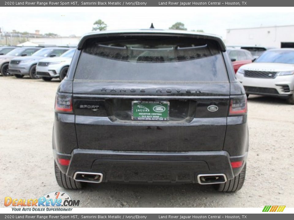 2020 Land Rover Range Rover Sport HST Santorini Black Metallic / Ivory/Ebony Photo #7