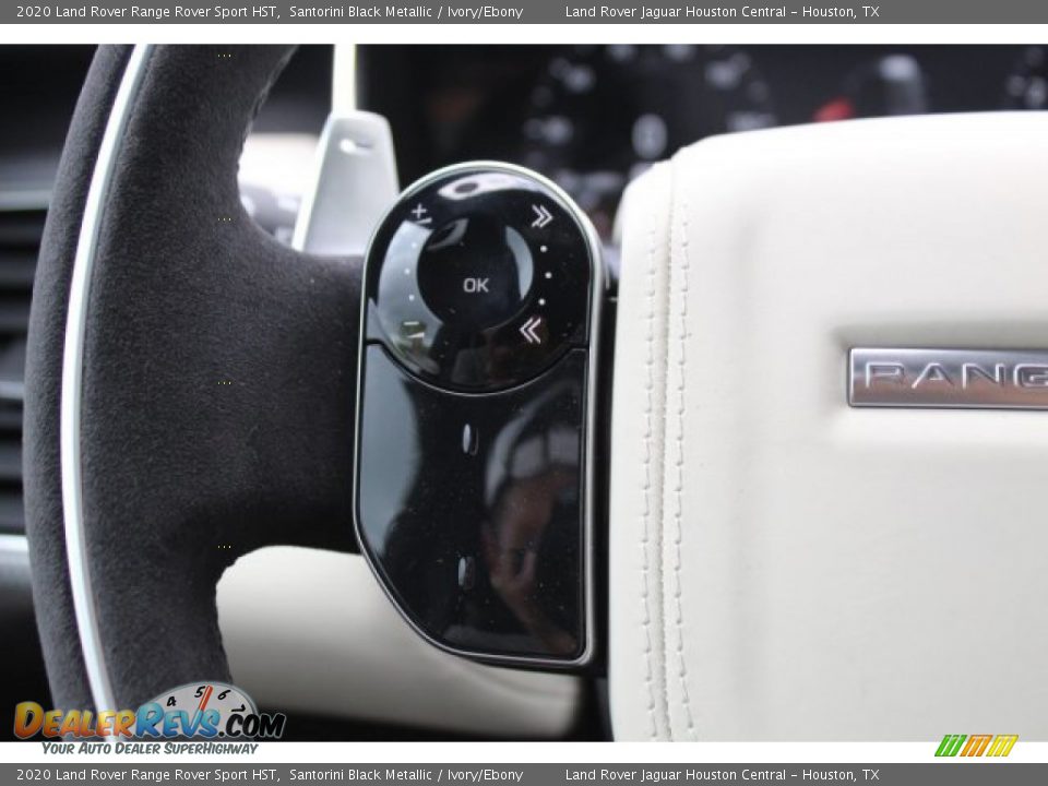 2020 Land Rover Range Rover Sport HST Santorini Black Metallic / Ivory/Ebony Photo #20
