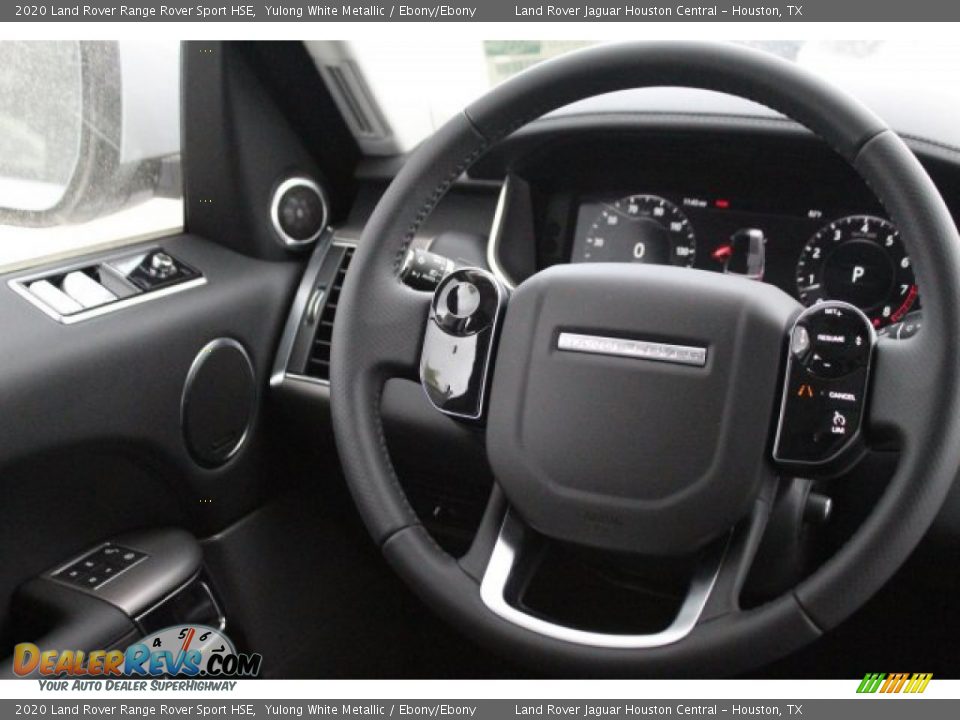2020 Land Rover Range Rover Sport HSE Yulong White Metallic / Ebony/Ebony Photo #28