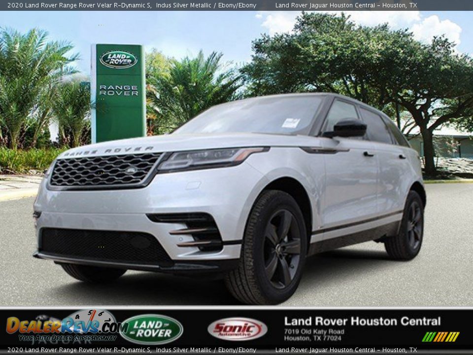 2020 Land Rover Range Rover Velar R-Dynamic S Indus Silver Metallic / Ebony/Ebony Photo #1