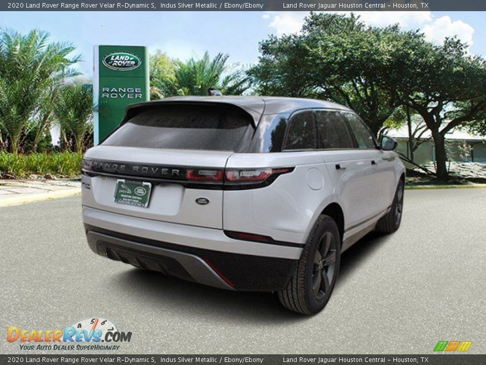 2020 Land Rover Range Rover Velar R-Dynamic S Indus Silver Metallic / Ebony/Ebony Photo #2