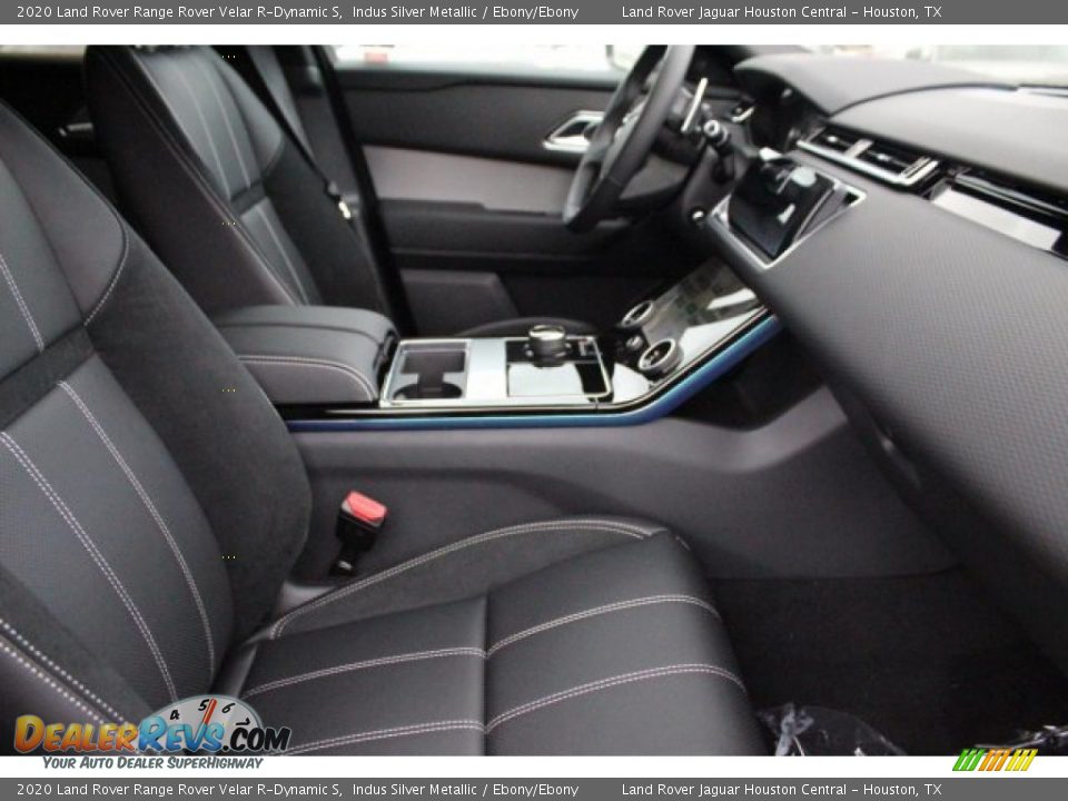 2020 Land Rover Range Rover Velar R-Dynamic S Indus Silver Metallic / Ebony/Ebony Photo #3